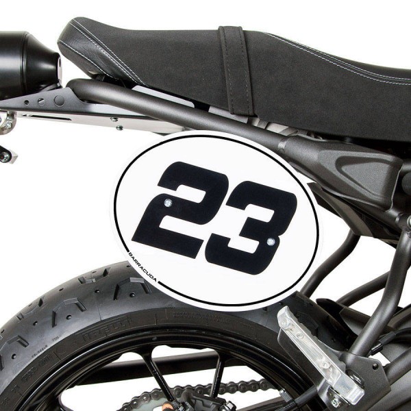 Nummerntafel für Yamaha XSR 700 - Barracuda