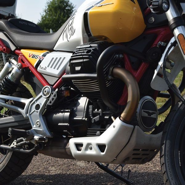 Motorschutzbügel schwarz für Moto Guzzi V85 TT (19-23)