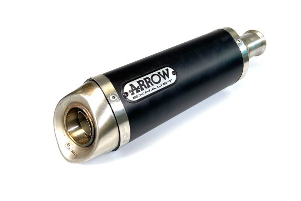 ARROW Auspuff DARK THUNDER Aluminium für Yamaha YZF-R6 (06-16)