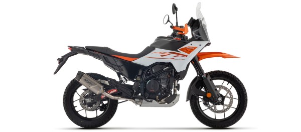 ARROW Auspuff INDY RACE EVO Aluminium schwarz für KTM 390 Adventure R /X (25-)