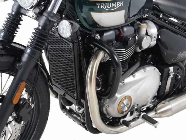 Motorschutzbügel chrom für Triumph Bonneville Bobber (17-) Hepco & Becker