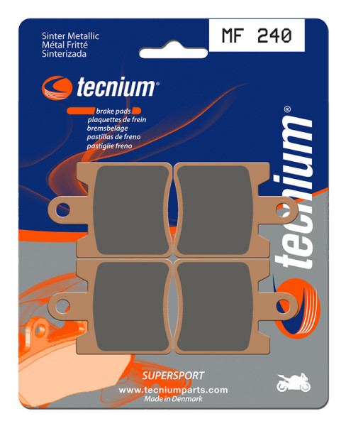 Tecnium Street Performance Sintermetall Bremsbeläge - MF240