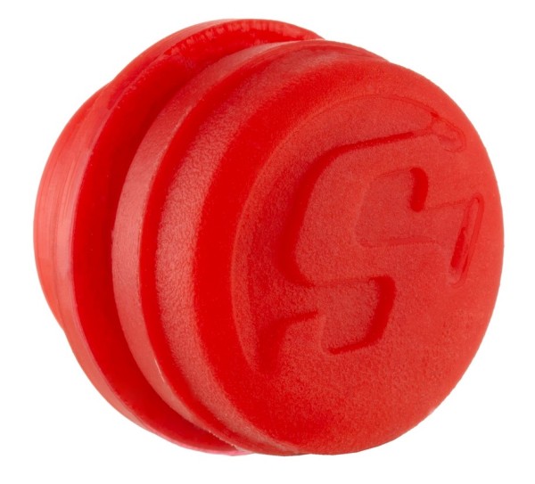 Abdeckkappe für Lenkerendengewichte, rot