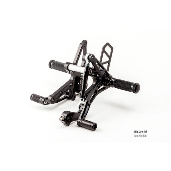 LSL Rastenanlage mit ABE für Honda CBR900RR, 1994-1997, schwarz