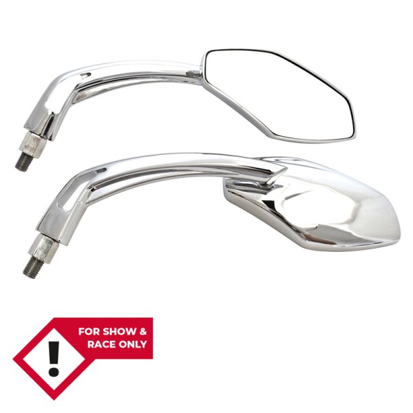 HIGHSIDER smart Lenkerspiegel Luca Chrom (Paar)