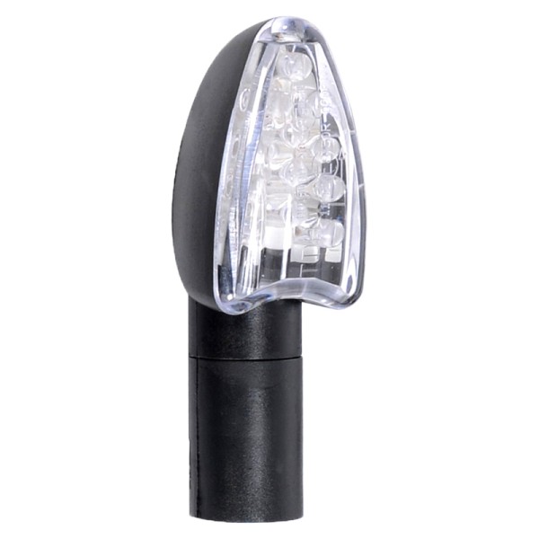 Oxford Signal 15 LED Blinker Gehäuse Schwarz / Linse Klar (Paar), Vorn & Hinten
