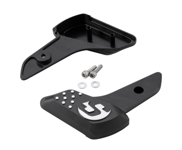 Fußrasten rechts und links für Vespa Primavera /​Sprint 50-150ccm 2T/​4T AC, schwarz matt