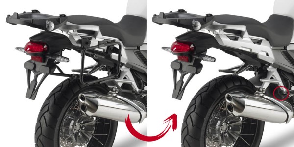 Seitenkoffer-Träger für Honda Crosstourer 1200 X / DCT (Bj.12-) Givi