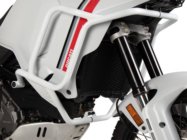 Tankschutzbügel weiß für Ducati DesertX (22-) Hepco & Becker