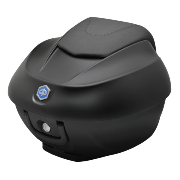 Top Case 36L für Piaggio Beverly HPE 310 / 400 mit lackiertem Deckel - schwarz 98/A