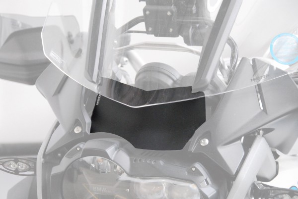 Luftabweiser für die Windschutzscheibe für BMW R 1200 GS LC (13-16), matt schwarz