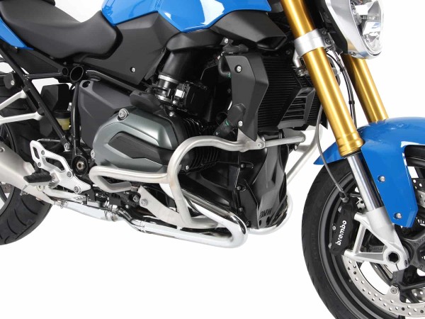 Motorschutzbügel silber für BMW R 1200 RS LC (15-18) Hepco & Becker