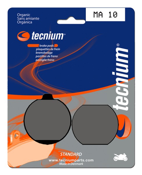 Tecnium Street Organische Bremsbeläge - MA10