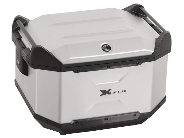 Xceed Aluminium Topcase 45 Liter silber