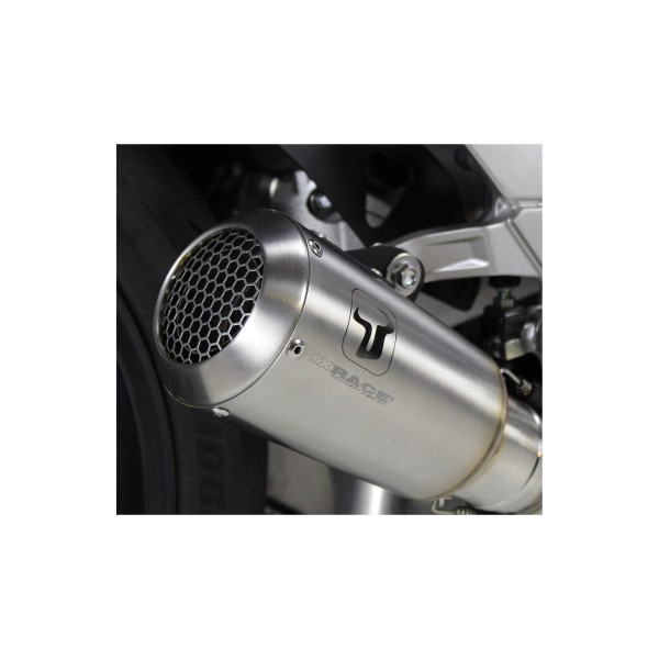IXRACE MK2 Endtopf Kawasaki Ninja 1000 SX, Edelstahl, E-geprüft, Euro4+5