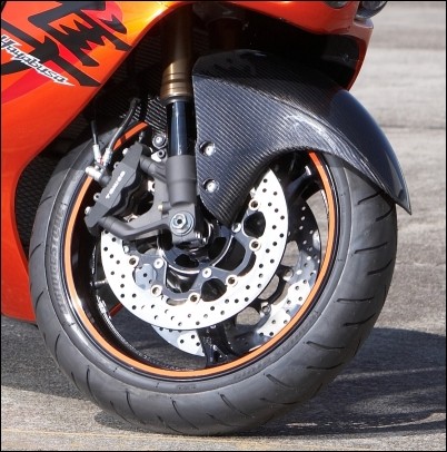 Vorderradabdeckung, Carbon für Suzuki GSX1300R Hayabusa BJ. 2008-2012/ GSX1300R Hayabusa BJ. 2013-20