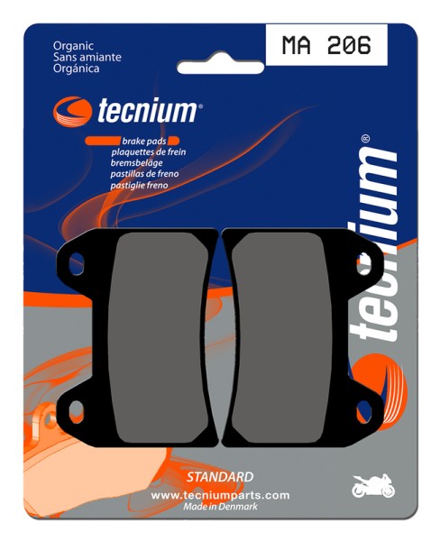 Tecnium Street Organische Bremsbeläge - MA206