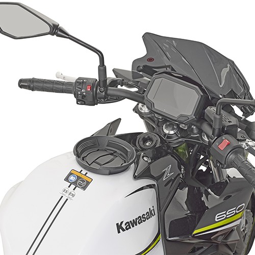 Tankbefestigung für TANKLOCK Tankrucksäcke für Kawasaki Z 650 (Bj.17-) Givi