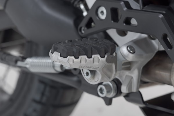 SW-Motech Verstellbare Fußrasten EVO, Edelstahl, für Ducati Multistrada V4 /S /Sport