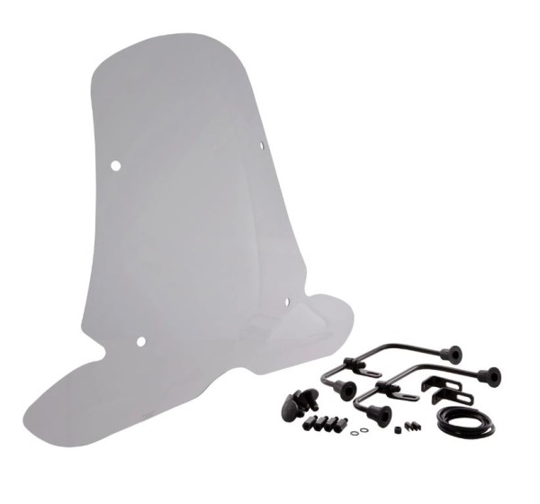 Windschild ERMAX Grandissimo H 650 mm für Vespa GTV /​GT 60 (-`22), getönt