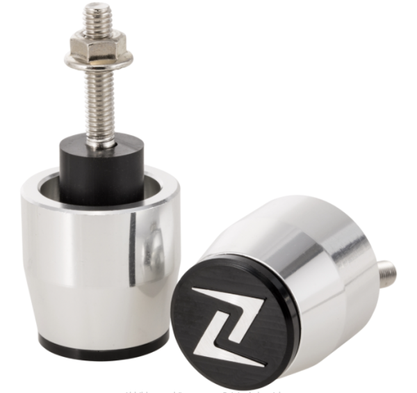 Lenkerendengewichte links/rechts für Vespa Primavera/​Sprint/​ET/​LX/​LXV/​S, silber