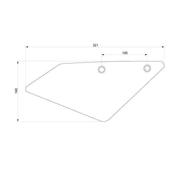Barracuda Nummerntafel Honda CB650R 2024-