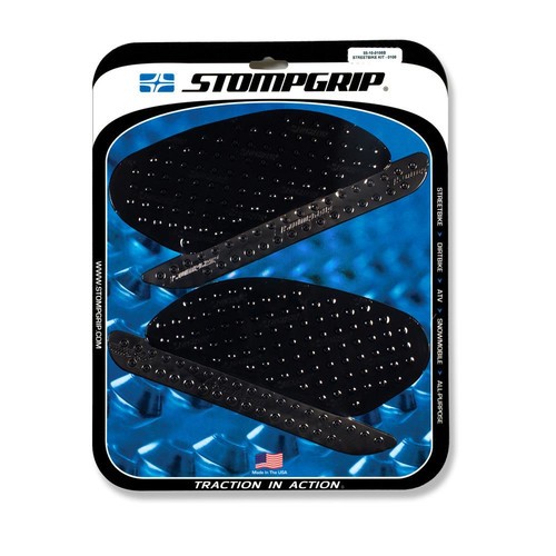 Stompgrip schwarz, Volcano, für Kawasaki, Ninja 650, Z650, 2017-2025, Z400, 2019-2025