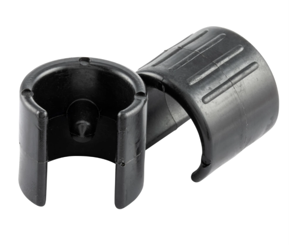 Halteclip FA Italia Gepäckträger für Vespa, Plastik, schwarz