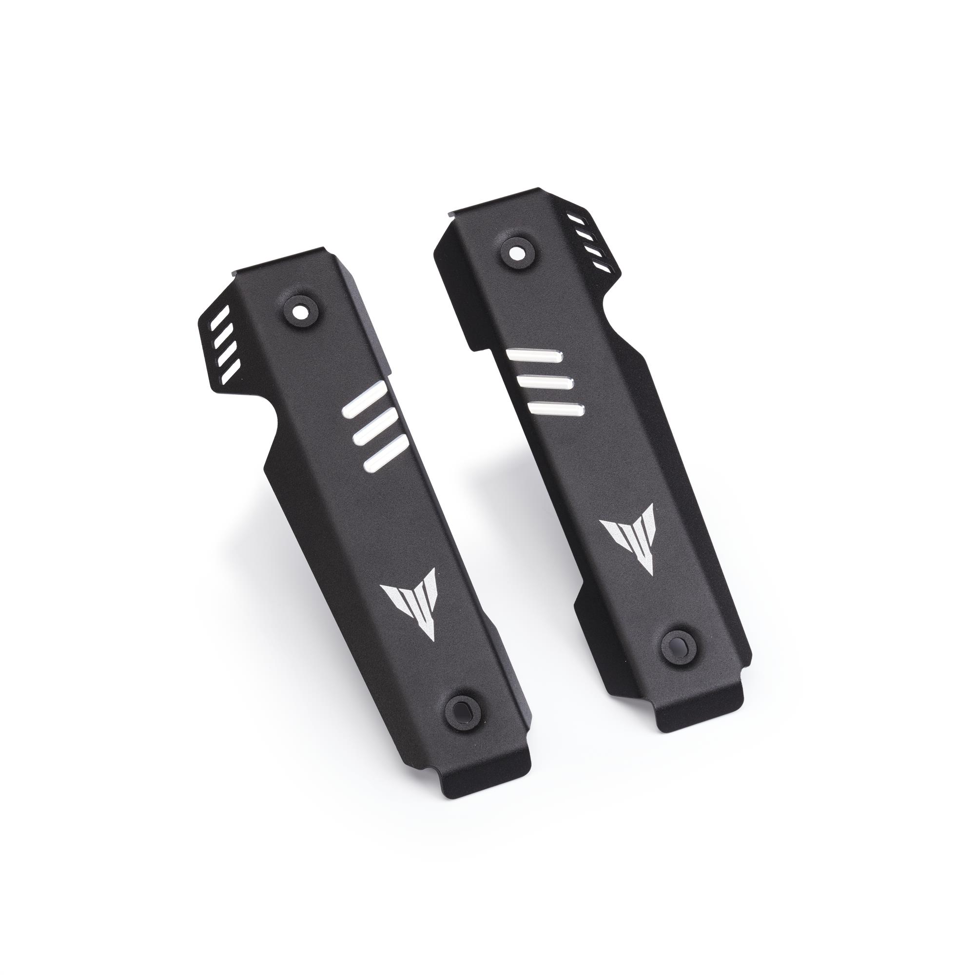 Kühlerschutz Seitenabdeckung Aus CNC-Aluminium Für Yamaha MT09 / FZ09 (2014-2017) – Schwarz, Inkl. Montagesatz