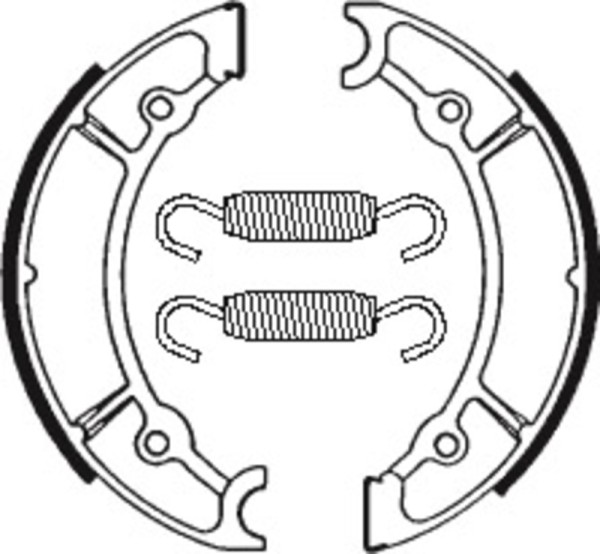 Tecnium Street Organische Bremsbacken - BA113