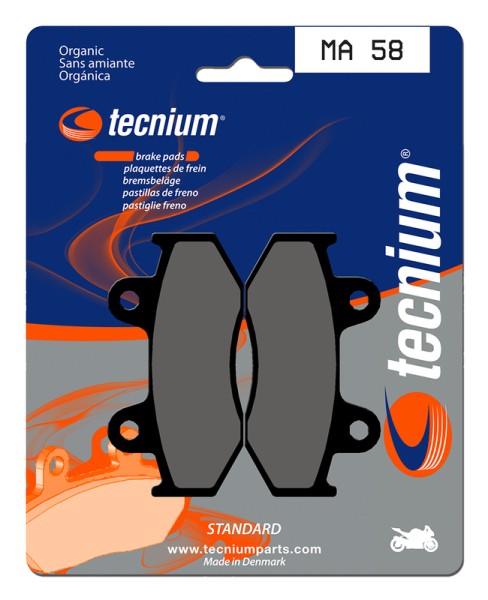 Tecnium Street Organische Bremsbeläge - MA58
