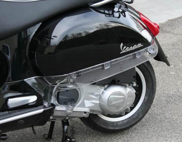 Seitenverkleidung links/rechts für Vespa GTS/​GTS Super/​GTV 125-300ccm, transparent