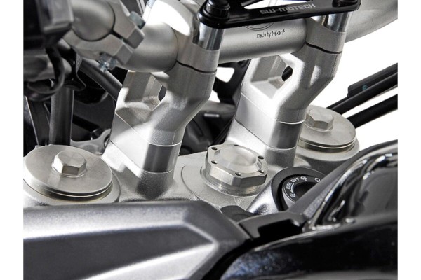 SW-Motech Lenkererhöhung, silber, H=20 mm für Triumph Tiger 900