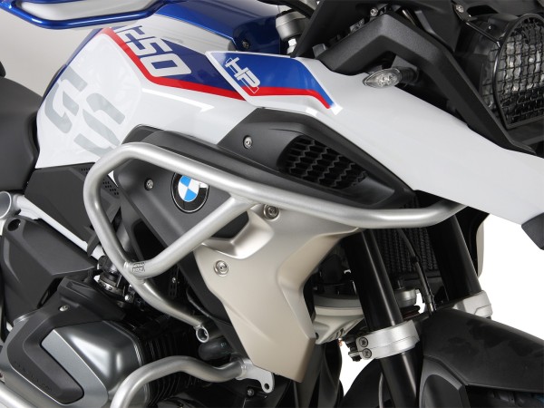 Tankschutzbügel silber für BMW R 1250 GS (19-23) Hepco & Becker