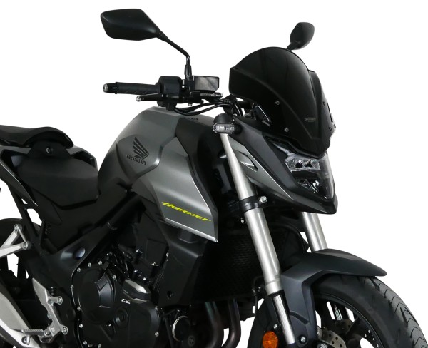 Tourenscheibe schwarz "NTM" für Honda CB 750 Hornet (23-)