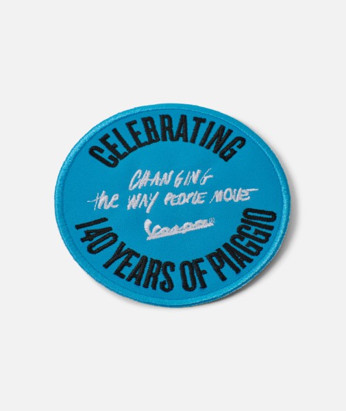 Vespa Aufnäher "140 Jahre Piaggio"