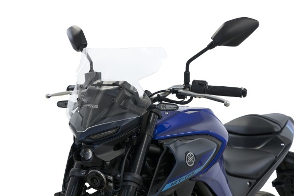 Hohes Windschild klar für Yamaha MT-03 (22-)
