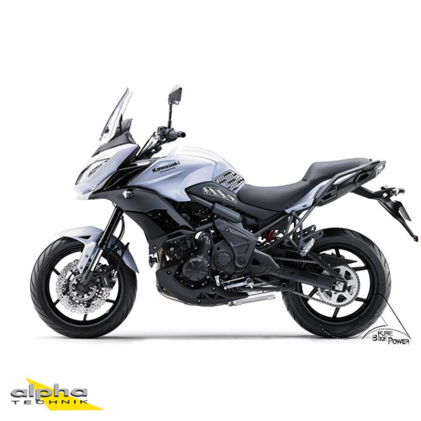 Stompgrip klar, Volcano, für Kawasaki Versys 650, 2015-2021