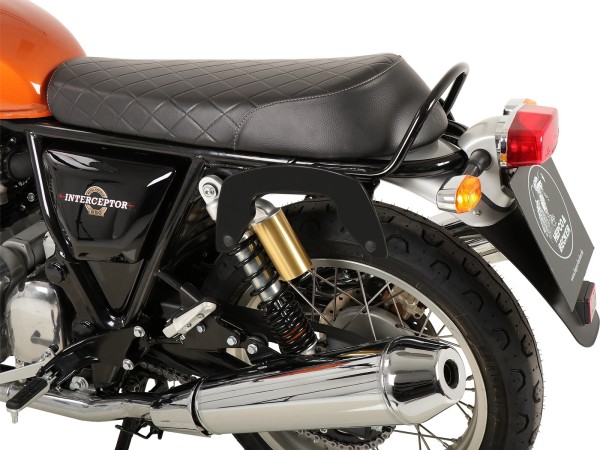 Seitenträger schwarz C-Bow für Royal Enfield Interceptor (2018-)