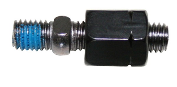 HIGHSIDER pro Spiegeladapter Schwarz M8 Linksgewinde auf M8