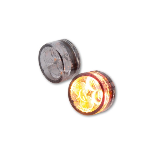 HIGHSIDER Smart Module Sixteen LED 3in1 Blinker-Rücklicht-Kombination Modul Linse Rauchgrau (Paar),