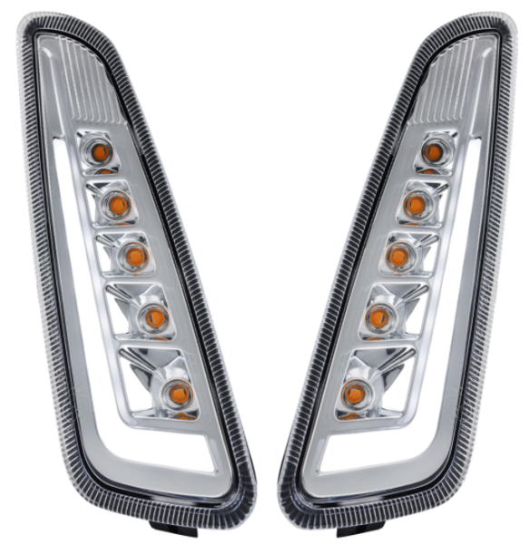 Blinker Kit vorne links/rechts für Vespa Primavera/​Sprint 50ccm 2T/​4T, klar