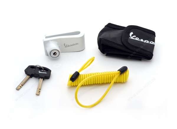 Original Vespa Bremsscheibenschloss mit 10mm Bolzen