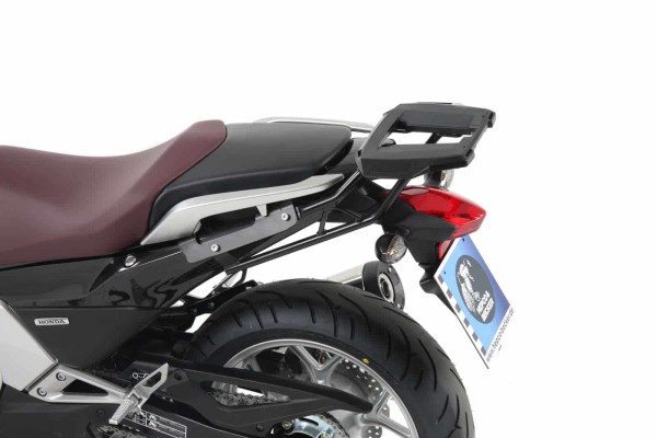 Alurack Topcaseträger schwarz für Honda NC 700 Integra (12-13) Hepco & Becker