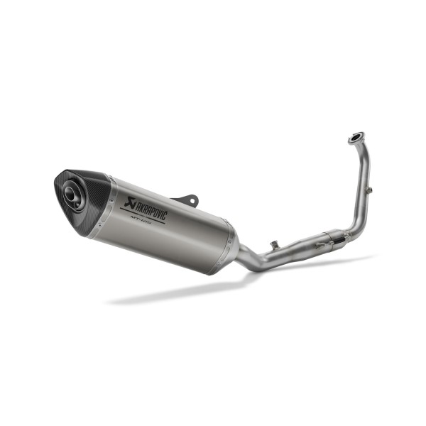 Komplettauspuffanlage Akrapovic aus Titan für Yamaha MT-125 (20-) Original