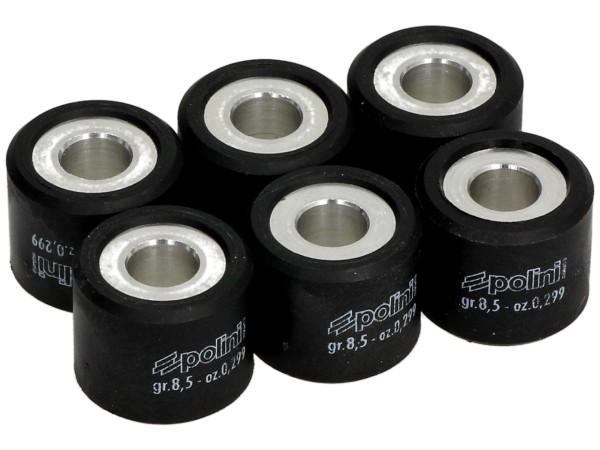 Polini Variatorrollensatz, 20x17 mm, 8,5 g, Stück: 6