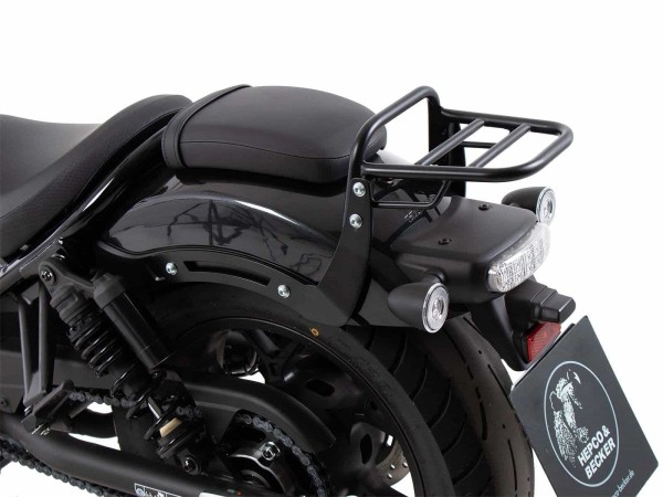 Rohrgepäckbrücke schwarz für Honda CMX 500 Rebel (17-) Hepco & Becker