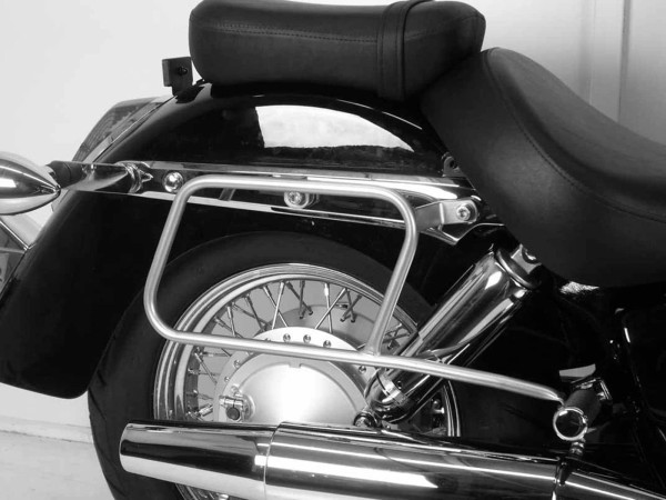 Rohr-Ledertaschenhalter chrom für Honda VT 750 C Shadow (08-16) Hepco & Becker