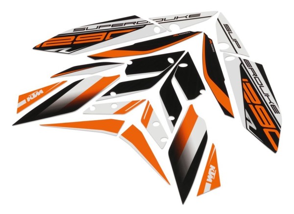KTM Style-Grafikkit für 1290 Super Duke R (BJ 14 -19)
