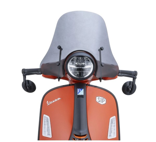 Windschild ERMAX Sportivo H 305 mm für Vespa GTS/​GTS Super (`23-), getönt